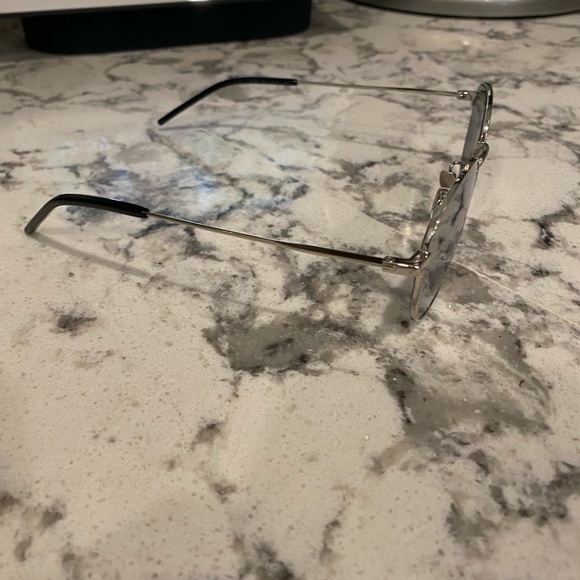 SAINT LAURENT Silver Mirror Sunglasses main image 4